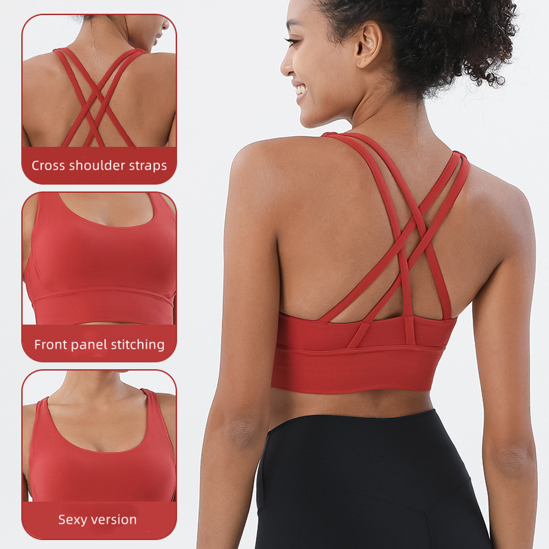 Yeni çapraz geri naylon Yoga ü - Quick Dry Underwear incelemesi ve fiyatı